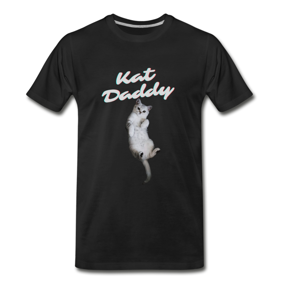 Kat Daddy Men’s Premium Organic T-Shirt - black