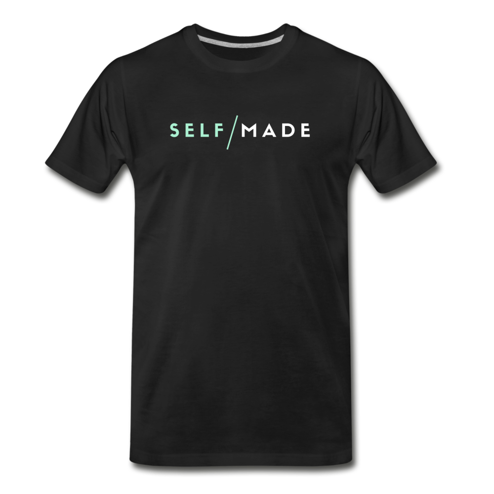 Self Made Men’s Premium Organic T-Shirt - black