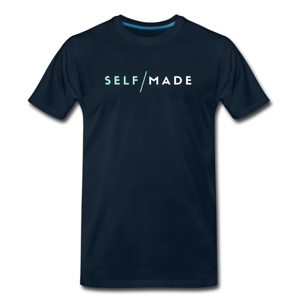 Self Made Men’s Premium Organic T-Shirt - deep navy