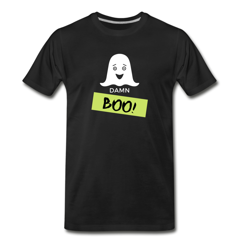 Damn Boo! Men’s Premium Organic T-Shirt - black