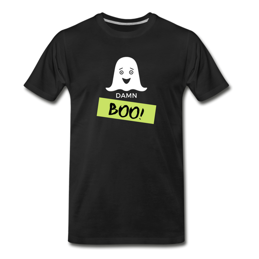 Damn Boo! Men’s Premium Organic T-Shirt - black