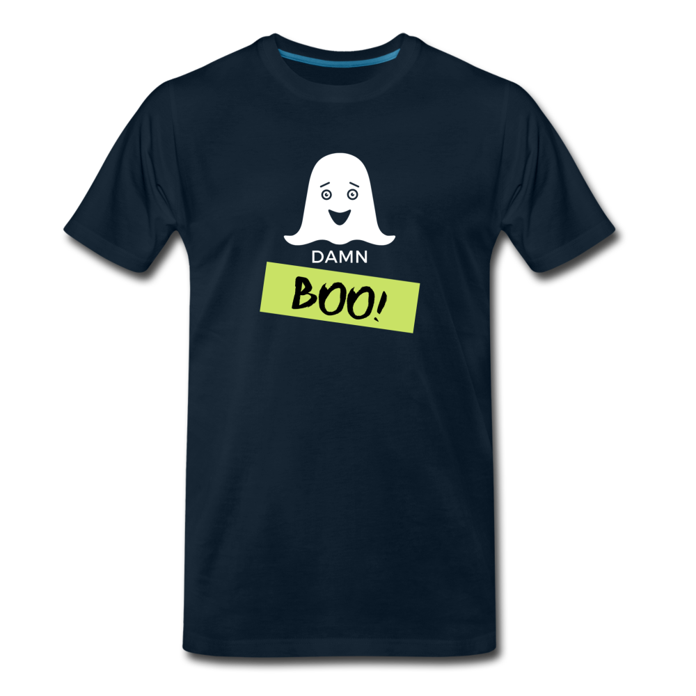 Damn Boo! Men’s Premium Organic T-Shirt - deep navy