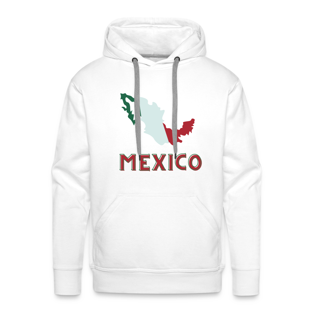 Mexico Men’s Premium Hoodie - white