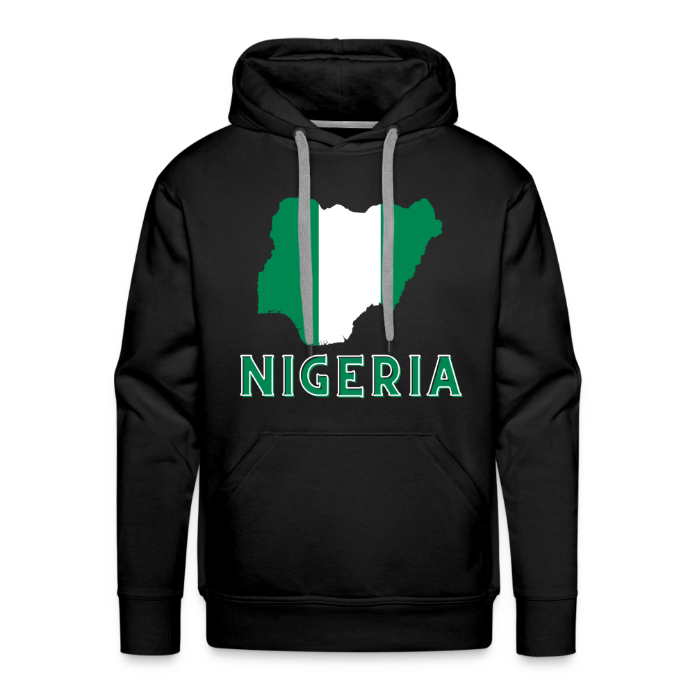 Nigeria Men’s Premium Hoodie - black