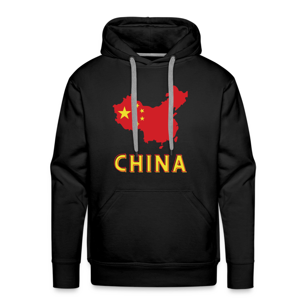 China Men’s Premium Hoodie - black