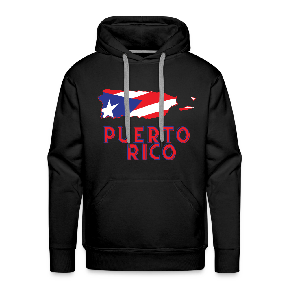 Puerto Rico Men’s Premium Hoodie - black