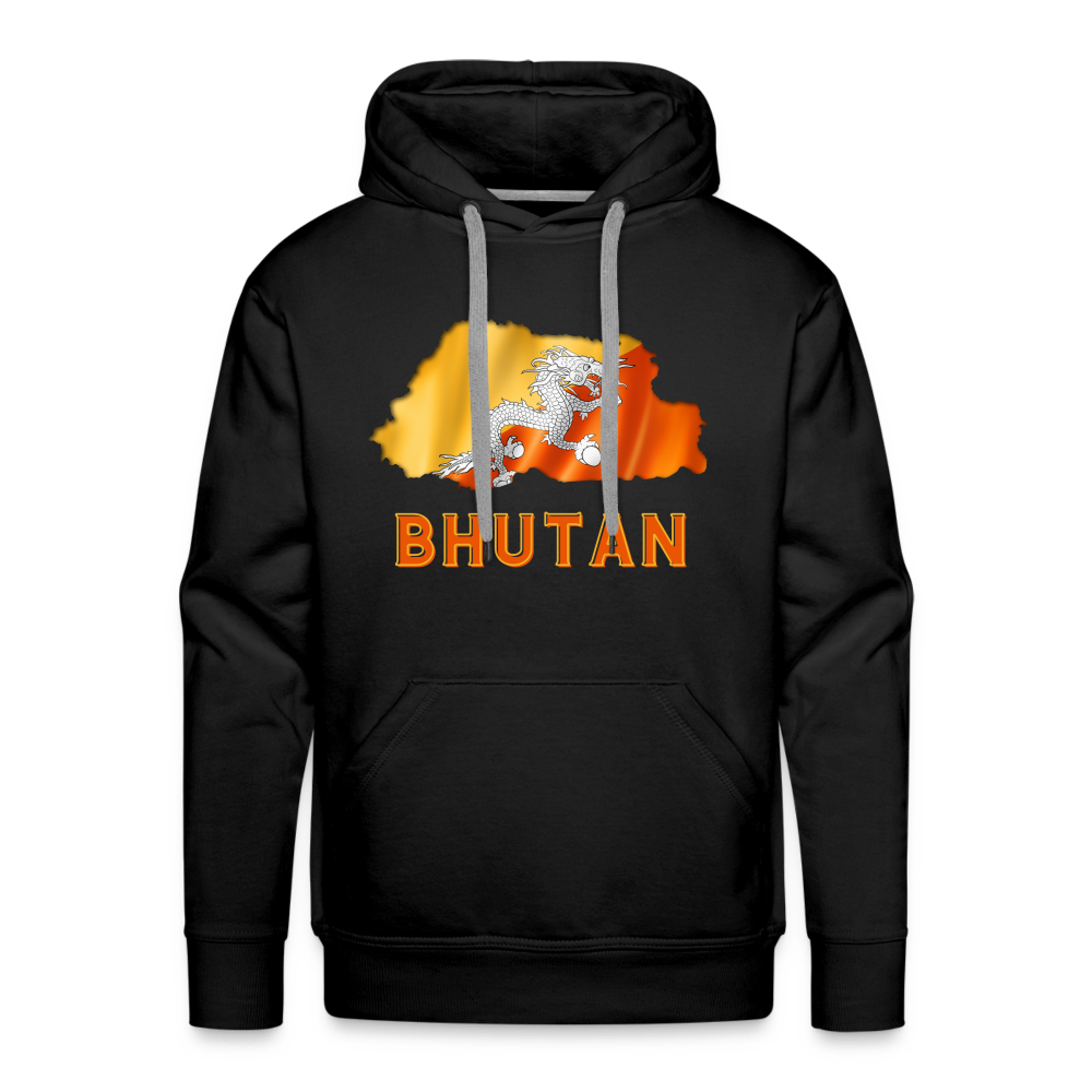 Bhutan Men’s Premium Hoodie - black