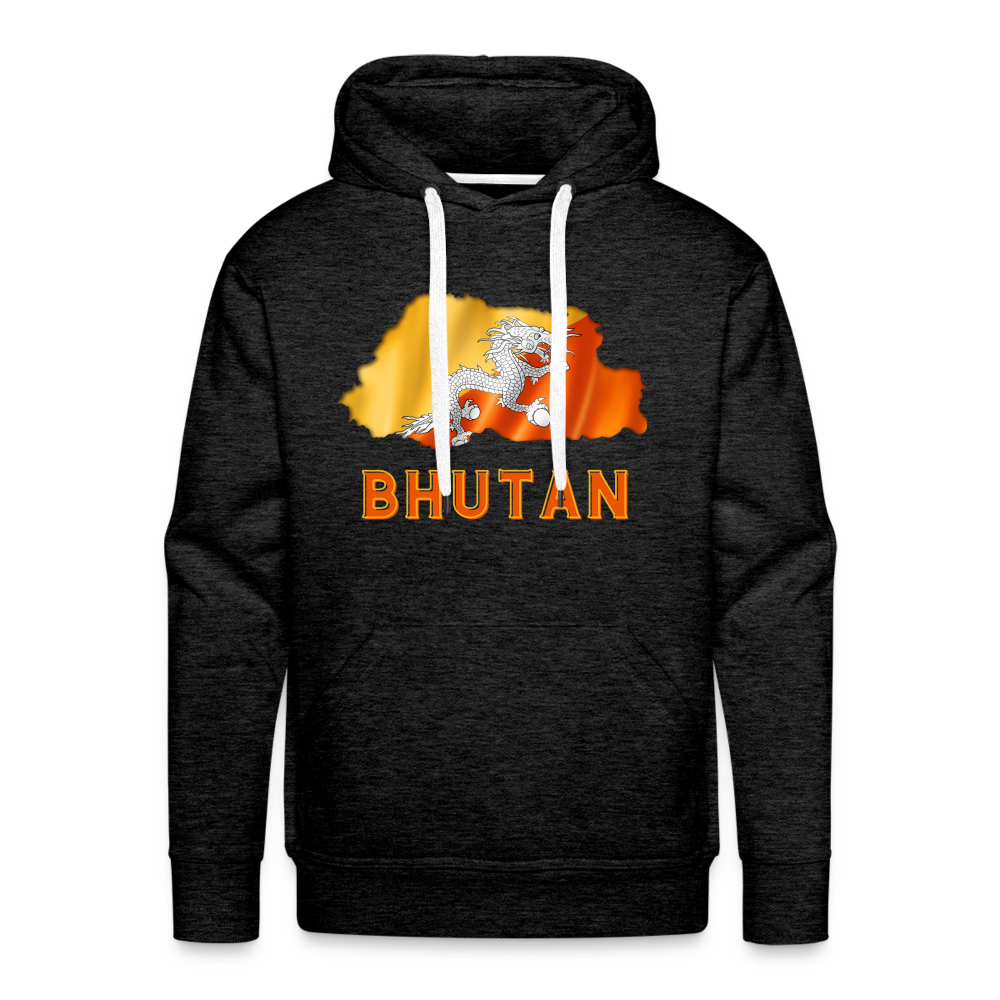 Bhutan Men’s Premium Hoodie - charcoal grey