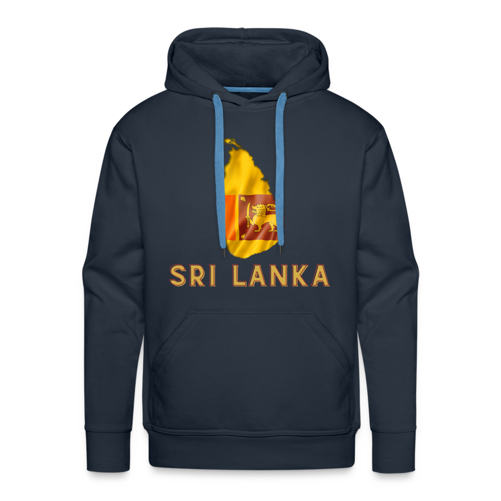 Sri Lanka Men’s Premium Hoodie - navy