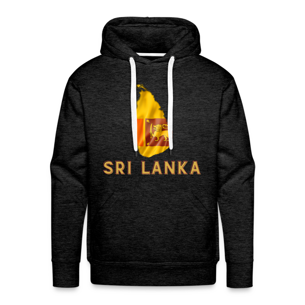 Sri Lanka Men’s Premium Hoodie - charcoal grey