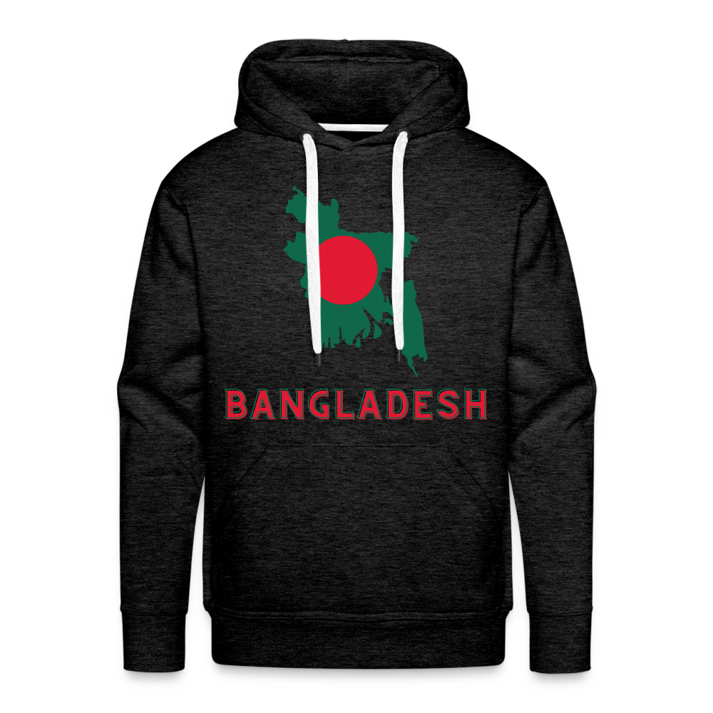 Bangladesh Men’s Premium Hoodie - charcoal grey