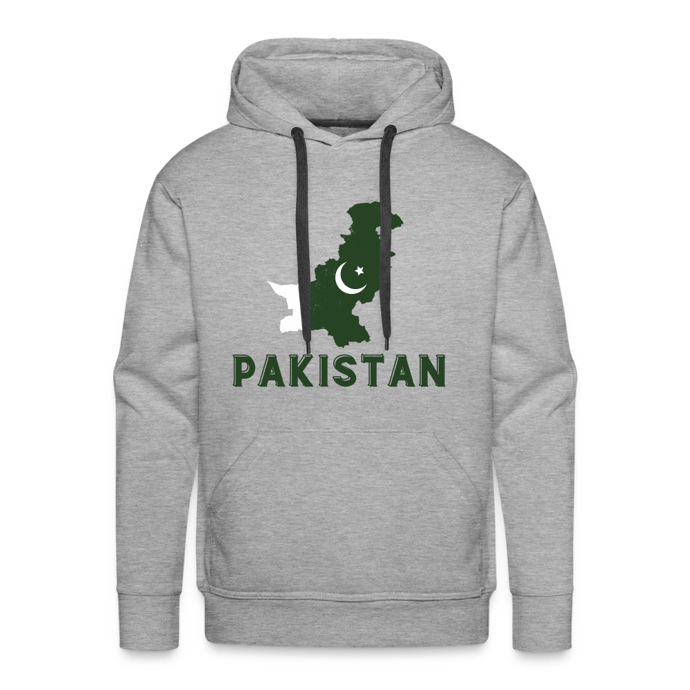 Pakistan Men’s Premium Hoodie - heather grey