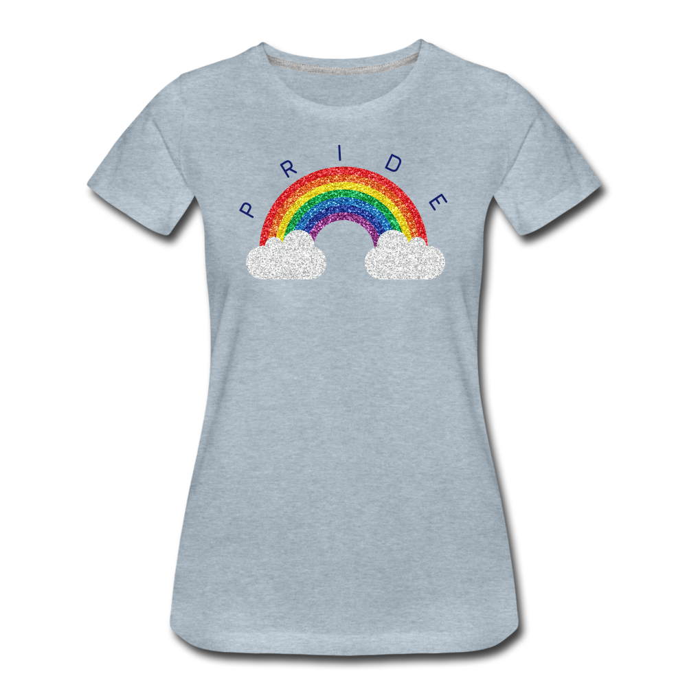 Pride Cloud Women’s Premium T-Shirt - heather ice blue