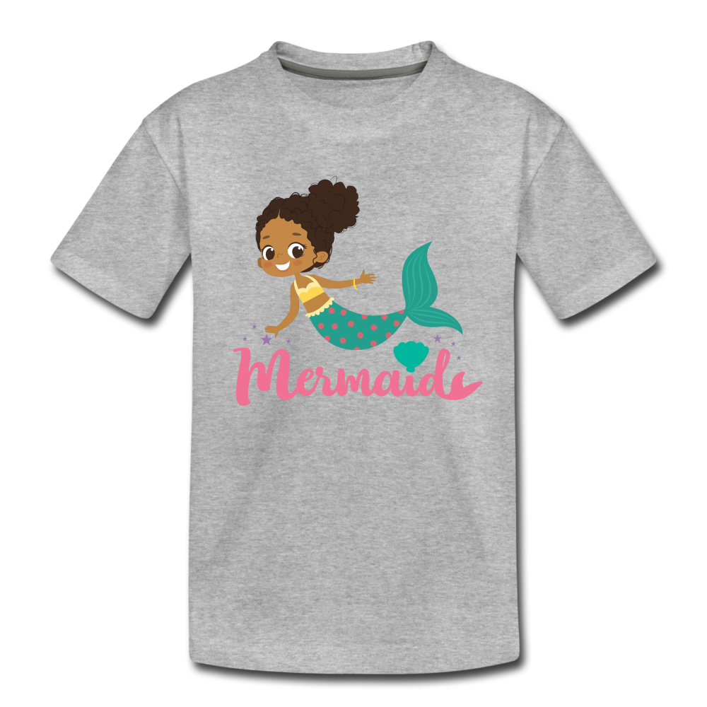 Mermaid Kids' Premium T-Shirt - heather gray