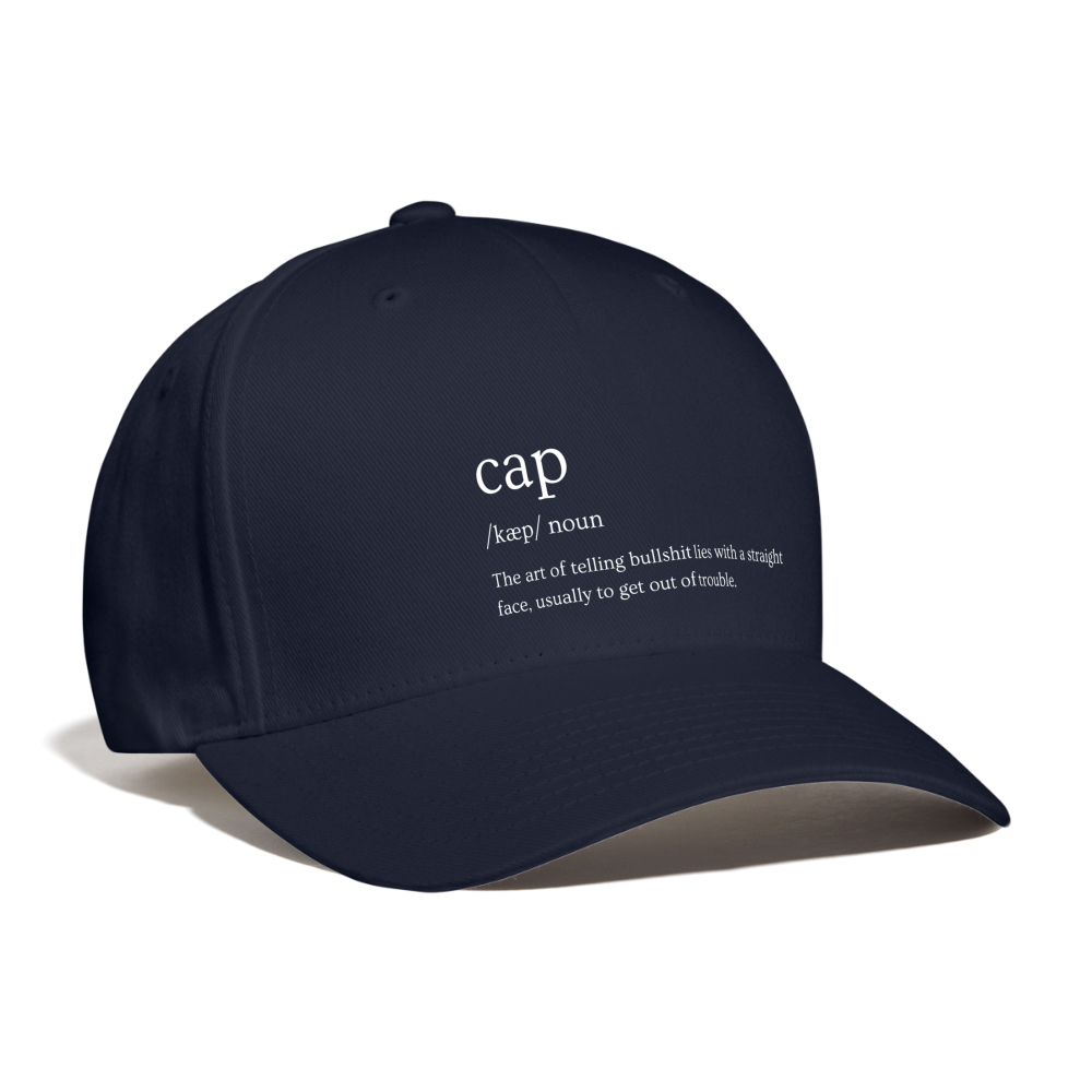 Cap Definition Baseball Cap - navy